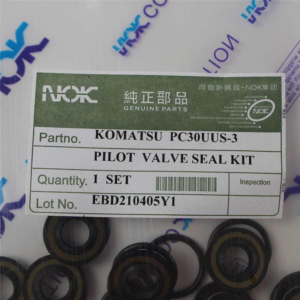 PC30uu-3 Pilot Valve Seal Kits for Komatsu excavator Joystick Repair Kit