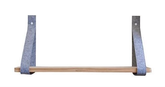 Prosty filcowy materiał drewniany dekoracyjny wieszak na ścianę drewniany uchwyt ścienny nordycki Dom dekoracja kreatywne rzemiosło półka robić przechowywania