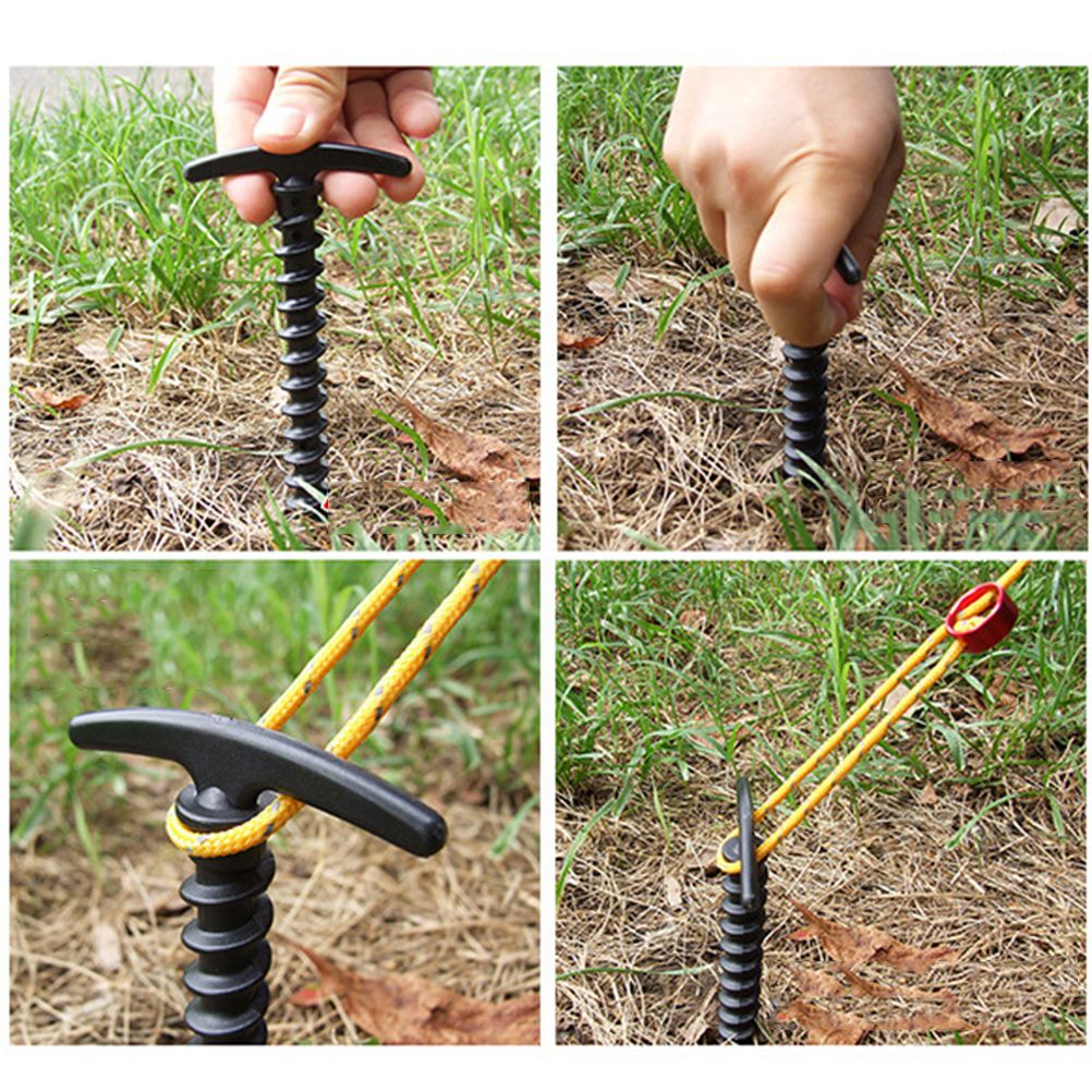 Pinos de barraca de tenda 4 unidades, acessórios pregos da tenda para viagens, acampamento, piquenique, viagem