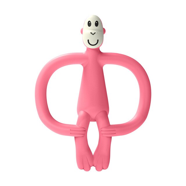 Aenses-juego de bolas de goma de tacto suave para bebé, Set de 6 uds. Con textura para desarrollar la actividad del bebé: ST273 Pink