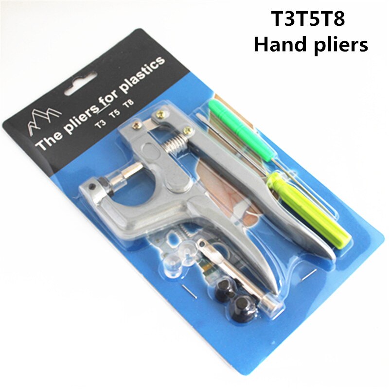 Pinces à pression pour T3 T5 T8 Kam | Pinces à boutons attaches à pression 24 boîtes 360 ensembles T5 résine plastique