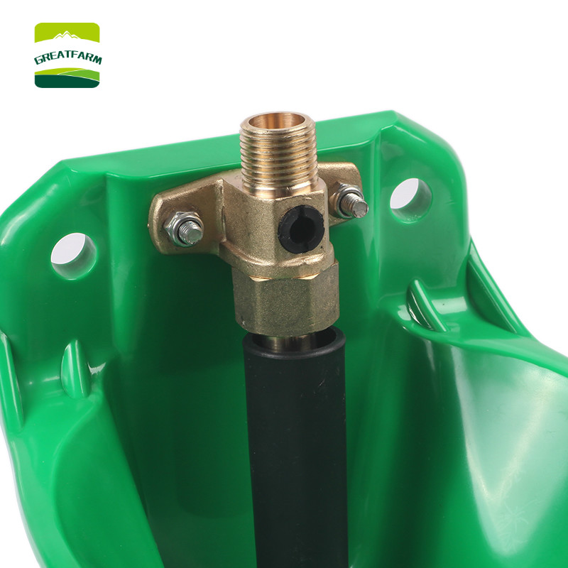 Bebedero automático de plástico para ovejas, tanque de agua de cabra, alimentador de ovejas, cultivo de cobre, herramienta para bebedero de granja