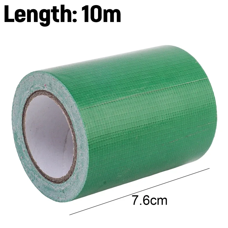 Adhesive Tarpaulin Repair Tapes Waterproof Heavy-Duty Bonding Repair Patch Sealing Fixing Pipes Seaming Tape For Outdoor Indoor: Translucent / 5m