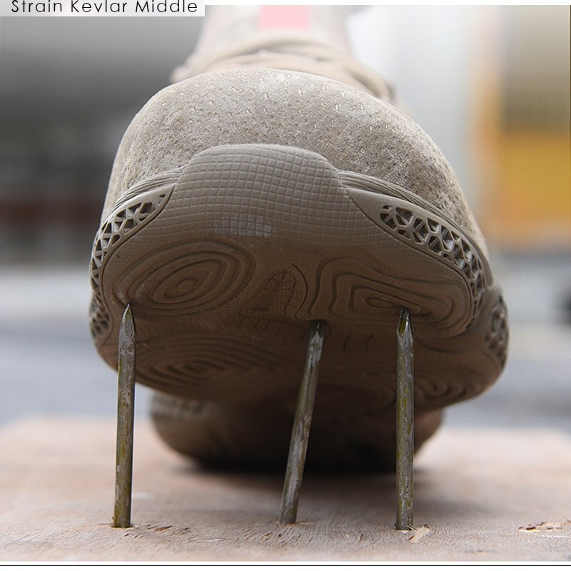 ROXDIA Labor protection shoes men's comfortable, breathable, antiskid work shoes, anti smashing and anti piercing RXM217