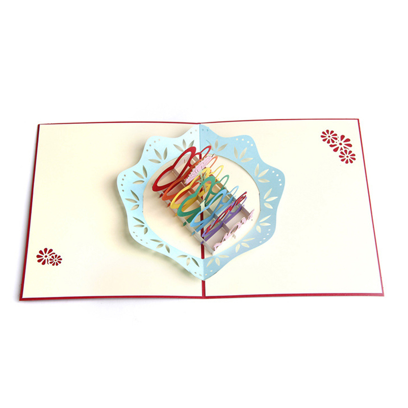 Carte de vœux Pop Up en 3D fait à la main | Carte d'anniversaire st valentin, Invitation de mariage divers