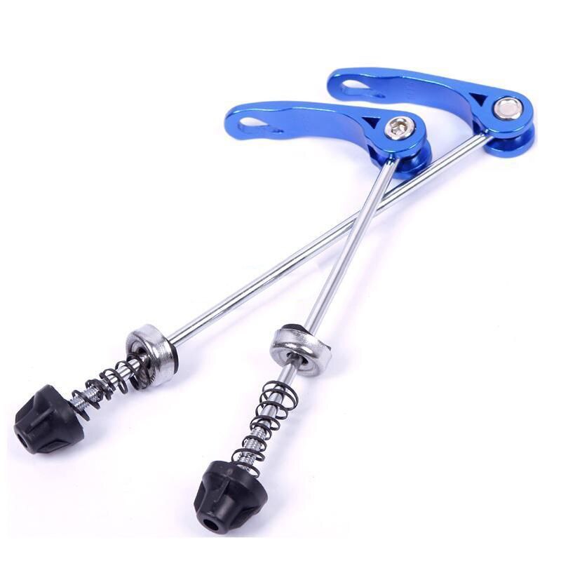 1 Pair Bike Fahrrad Radfahren Rad Hub Spieße Quick Release Bolt Hebel Achse Set Dauerhafte Ersatz Upgrade Neue: Blue