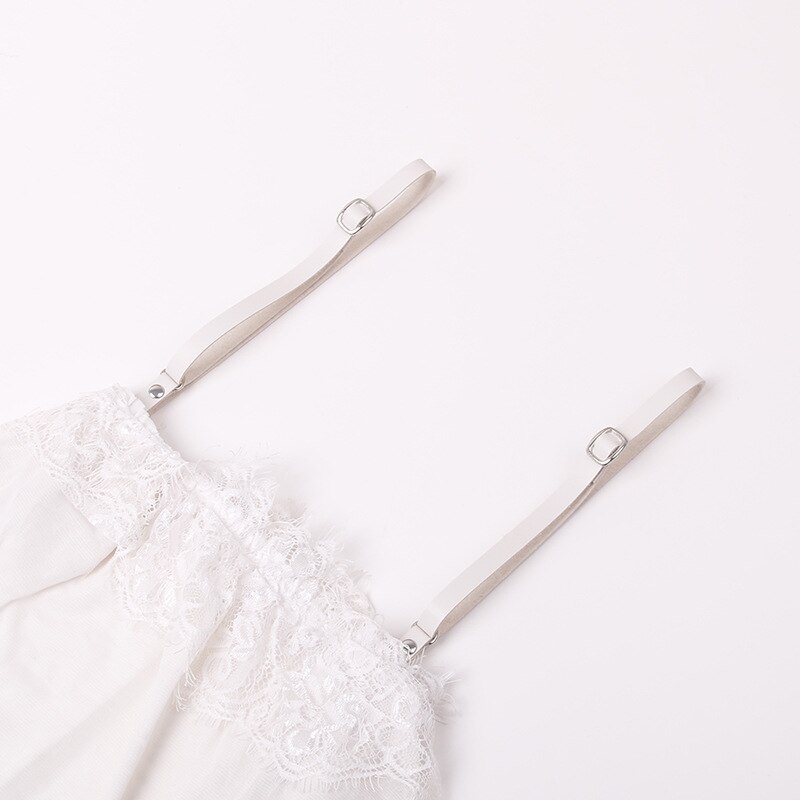 1 Pair Women Double-shoulder Adjustable Shoulder Strap leather Suspenders Pectoral Girdle Dress accessories Thin Straps