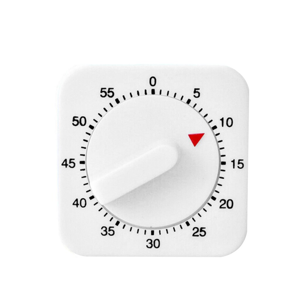 Kitchen Digital Timers Manual Countdown Kitchen Timer Alarm Clock Mechanical Cooking Timer Alarm Counter Clock: Default Title