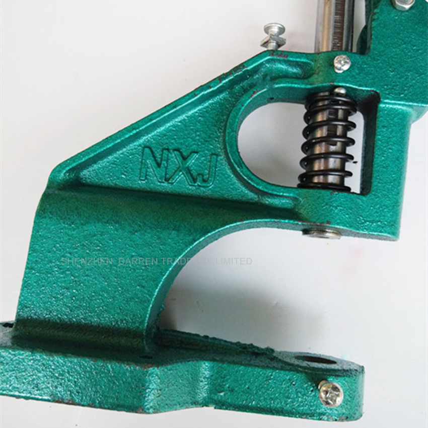 1PC eyelet setter hand press machine Manual Rivet Setter metal studs setter machine heavy duty machine without dies