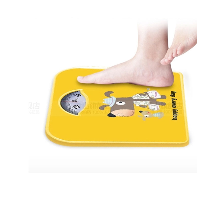 Premium Children's Mechanical Weight Scale Home Scales Floor Cold-rolled Steel Without Battery Spring Scale Kids Balance