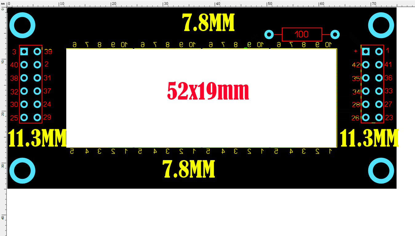 LC7265 FM display FM frequency meter Frequency display LC7265 FM display FM frequency meter Frequency display LC726