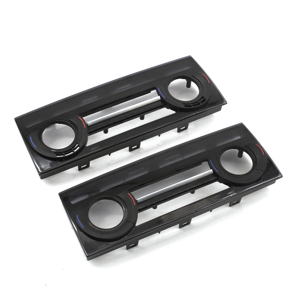 Botones de interruptor de CA para aire acondicionado trasero de coche, embellecedor de Panel de cubierta para BMW 5, 6, 7, X5, X6, serie F10, F11, F06, F07, F01, F02, F15