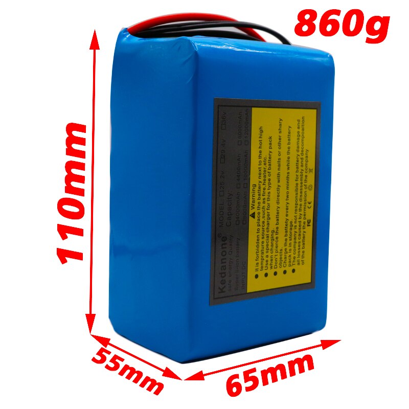 100% 24V 6Ah 6S3P 18650 Battery Lithium Battery 25.2v 6000mAh Electric Bicycle Moped /Electric/Li ion Battery Pack+Charger