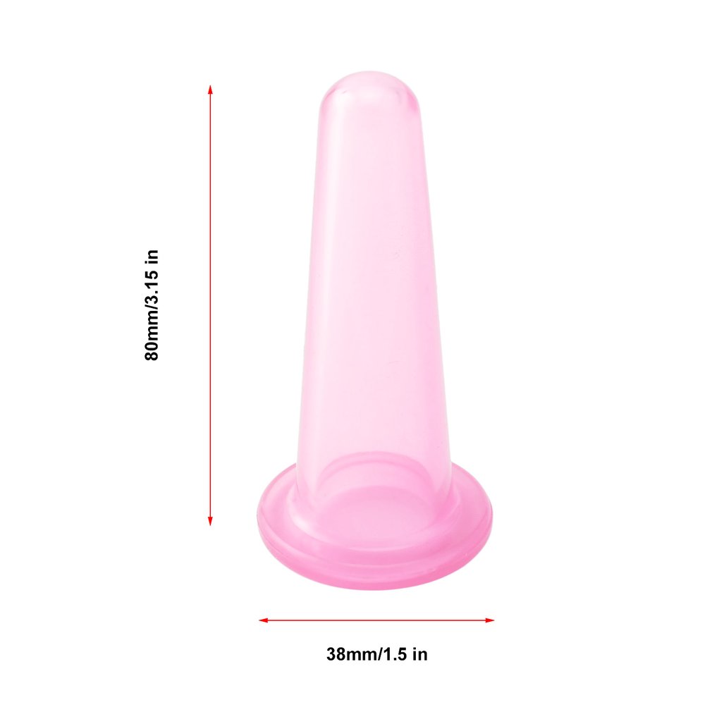 5 stk/sæt silikone cupping kopper ryg krop massage hjælper anti cellulite massage vakuum dåser sundhedspleje cellulite sugekop