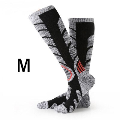 Warm Sports Long Thermal Socks Men Women Thick Cotton Outdoor Sport Climbing Camping Hiking Cycling Snow Snowboard Ski Sock: Women 04