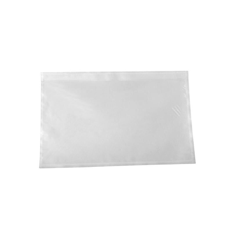 100pcs 15x18cm Self-Adhesive Packing List Envelopes Transparent Packing List Pouches For Invoice Label