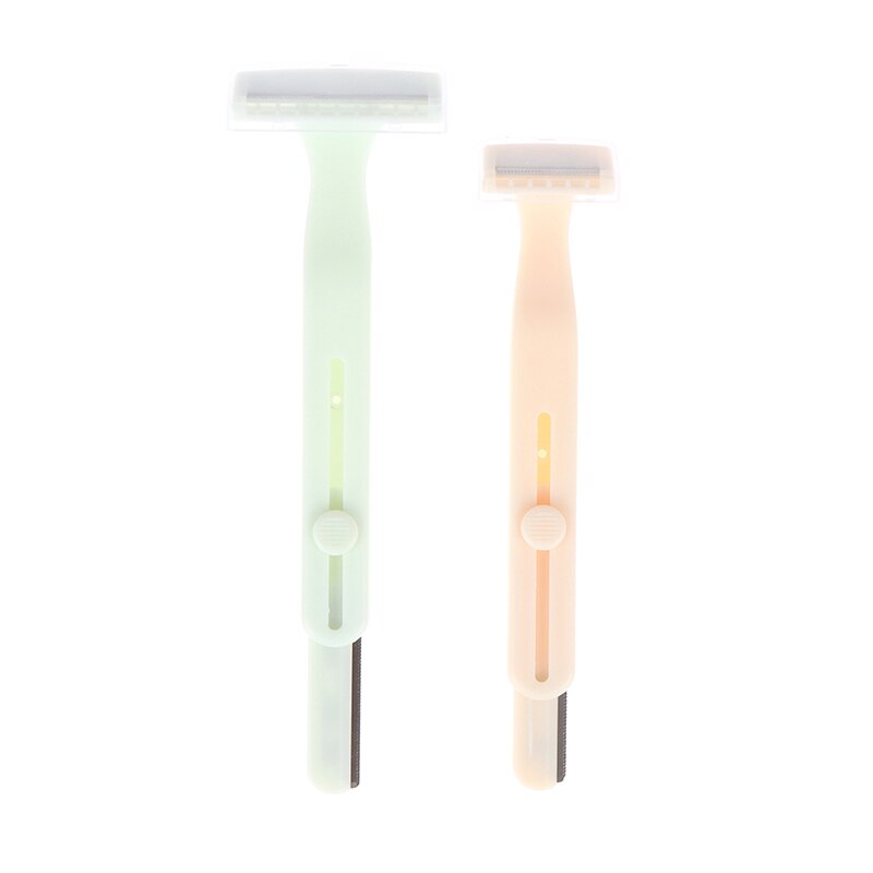 Rasoir télescopique à Double tête pour femmes, rasoir manuel, Ultra-fin, Portable pour jambes et aisselles