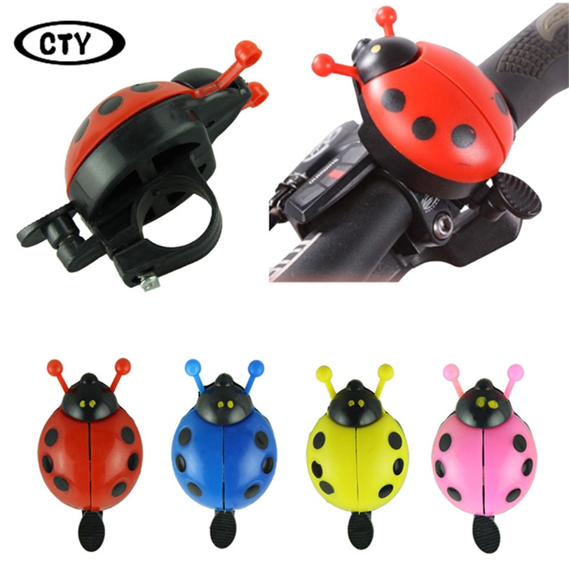 Grappige fietsbel fietsbel lieveheersbeestje fietsbel outdoor fun & sport fietsbel kampeeraccessoires