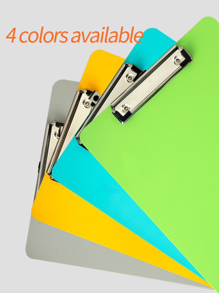 Clip file folder plastic writing board for documents multifunctional drawing tablet a4 paper writing pad office student supplies
