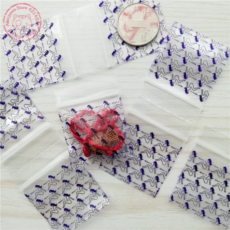 1515 Zware D Naakte Dames Print Desgin Sieraden Tassen Zip Lock Baggies 100Pcs 1.5 "X 1.5" T09