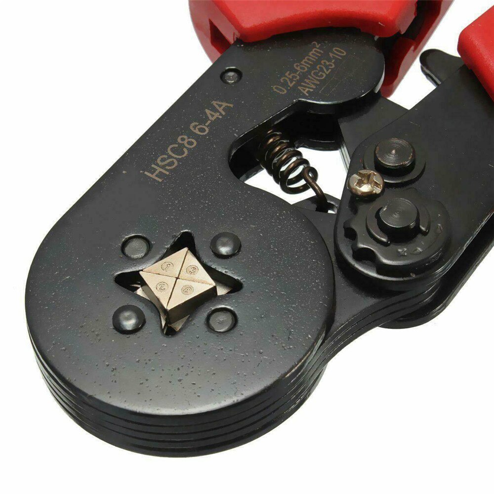 Ratchet Ferrule Crimper Plier Crimping Tool Cable Wire Electrical Terminals Kits Crimper Plier Tool Self Adjusting Ratcheting