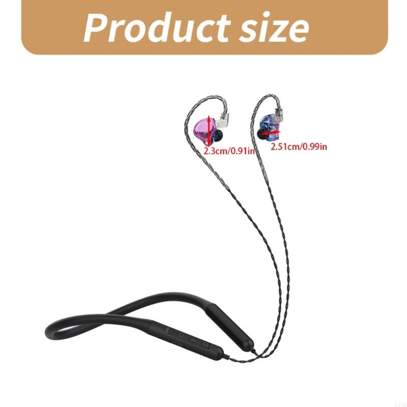 E74D BX03 Ergonomic Neckband Earphones In Ear Headphones Advanced 5.0 Wireless for Workouts Commuting Travel Sports Headsets