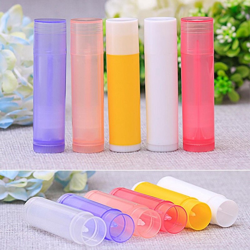 5g 5ml Lipstick Tube Lip Balm Containers Empty Cosmetic Containers Lotion Container Glue Stick Clear Travel Bottle
