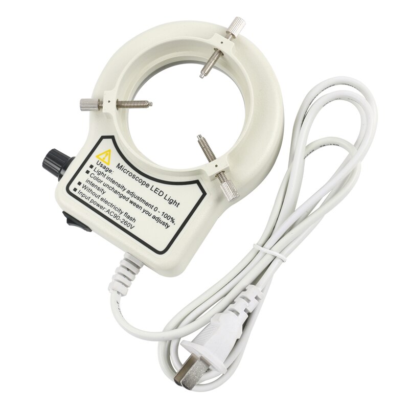 56 LED Einstellbare SMD Ring Licht Kreis Licht Mikroskop Dimmer Lampe Für Stereo Mikroskop Video Kamera Industrie