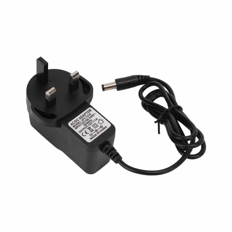 Voeding Adapter 12V 1A Power Adapter Breed Spanningsbereik Voor Monitoring