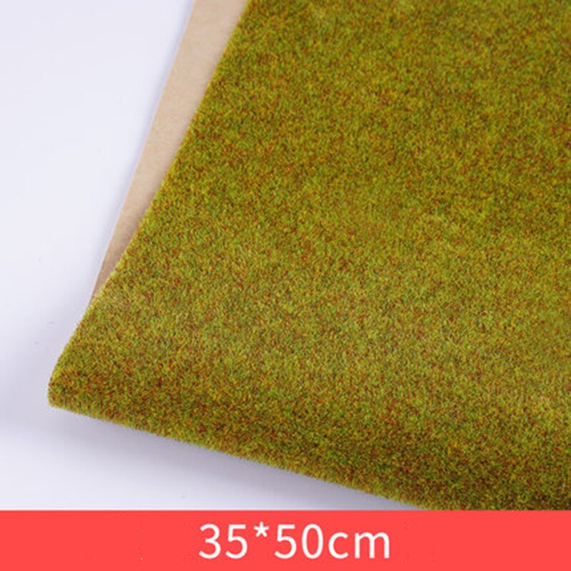 DIY Handmade Building Model Scene Making Material Sand Table Outdoor Landscape Turf Nylon Lawn Turf Paper: 10