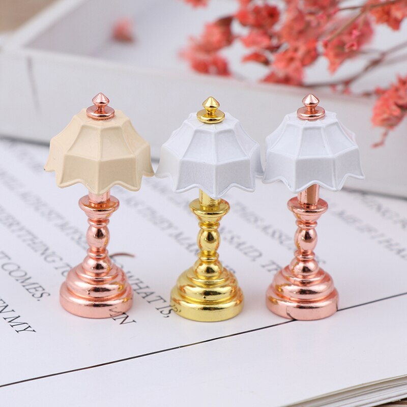 1:12 Dollhouse Miniature Lamp For Doll House Toy Children Baby Toys