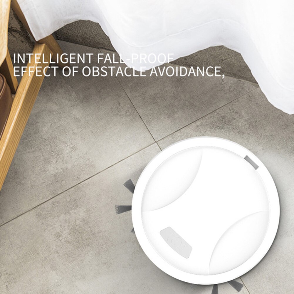 Strong Suction Vacuum Cleaner Intelligent Cleaning Sweeping Robot Floor Sweeper Cordless Auto Dust Sweeper Machine