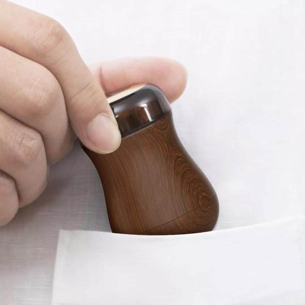Xiaomi Huanxing Wooden Razor Shaver S50 Electric Rechargeable Mini Single-blade Razor Waterproof Wet Dry Dual Use Beard Shaving