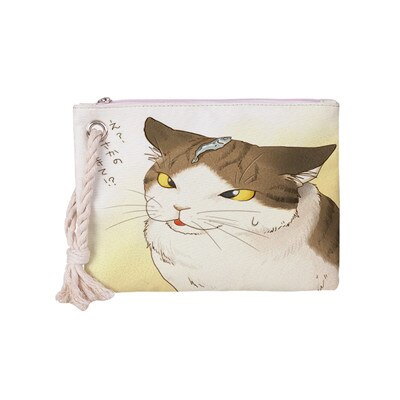 Crowdale Small Teen Girls School handbags for Women Thick rope printing hangbag novelty cats printing handbags 26cm*19cm: S-sn168