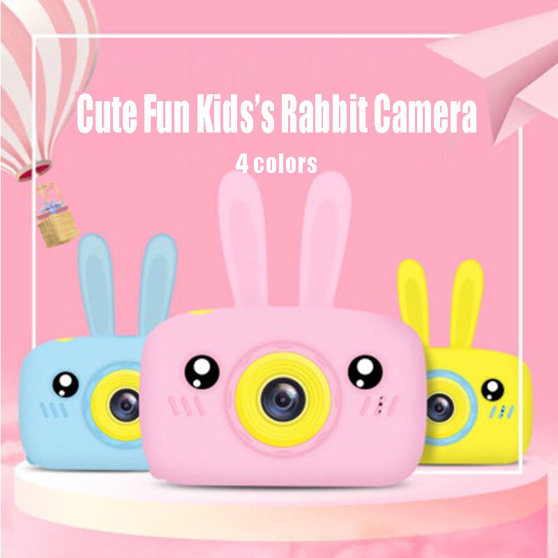 Kinderen Mini Camera Full Hd 1080P Draagbare Digitale Video Foto Camera 2 Inch Eye-Bescherming Scherm Game studie Camera