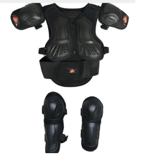 Geschikt Voor Hoogte 0.9-1.3M Kind Jeugd Jongens en Meisjes Body protect armor Motocross Riding Skiën Schaatsen Knie elleboog Guard Kids: 7