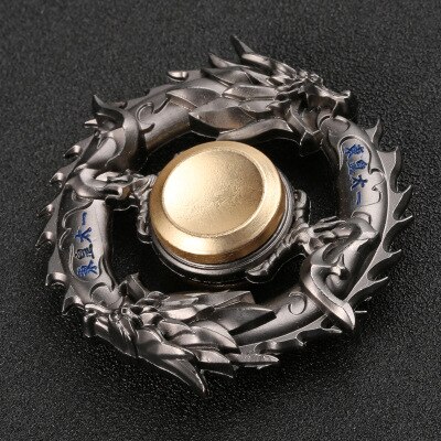 Yooap Hand Spinner Fidget Heptagonal Electroplate Hybrid Zinc Alloy Metal Fidget Metal Bearing Edc Finger Relieve Stress: Type K