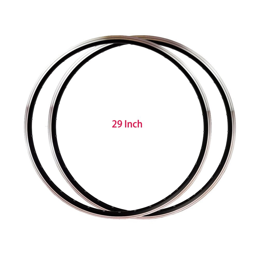 Pasak-llanta de bicicleta de montaña, llanta con freno en V, 32h, válvula Schrader de doble capa AL6061, 29, 27,5, 26 pulgadas, CNC Edge, freno de zapata: 29 inch