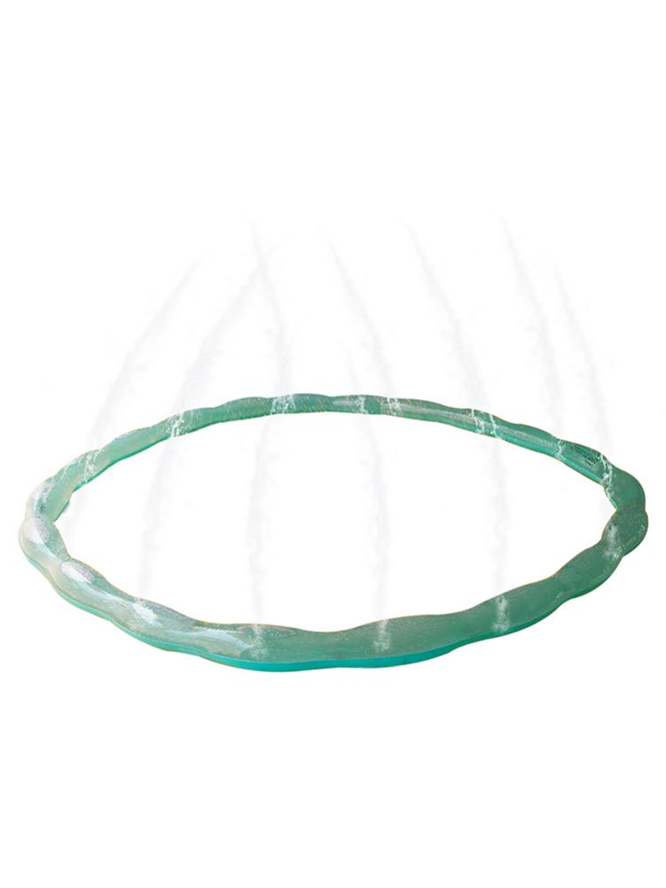 Protable Outdoor 200CM Children Lawn Sprinkler Hoop Ring PVC All-round Cooling Water Splash Toy Summer Have Fun Paly Toys