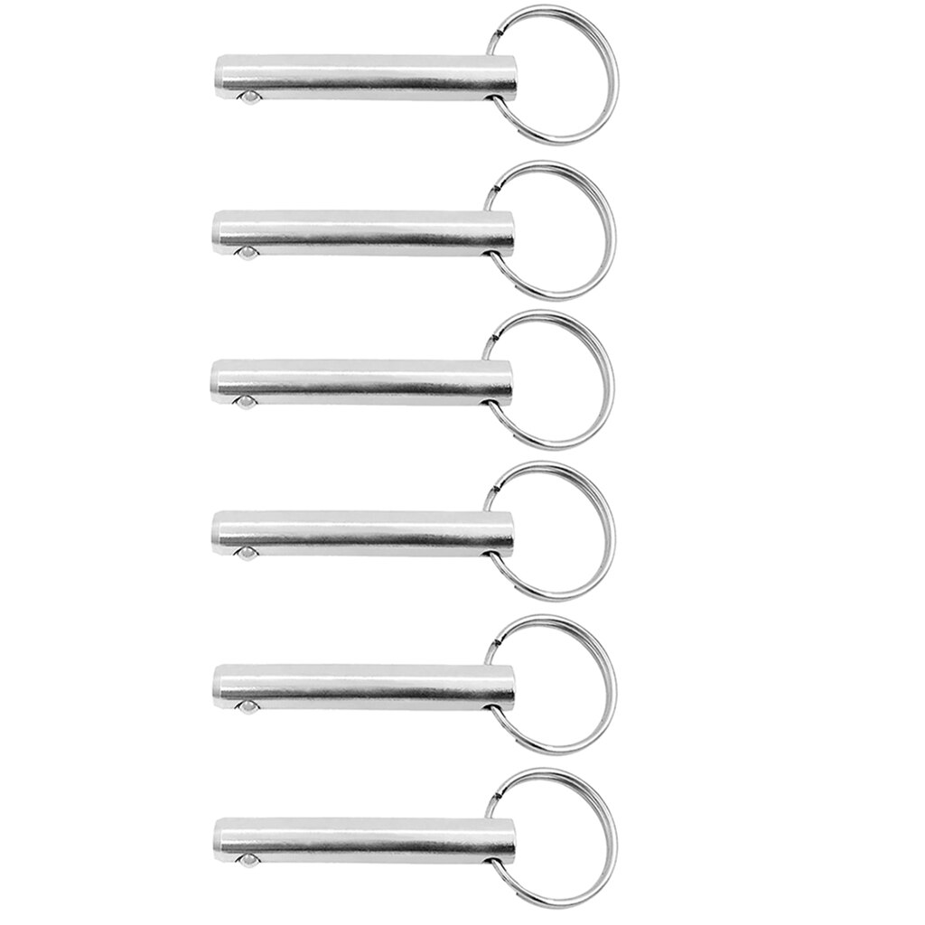 10 Pcs 10 Mm Quick Release Pin, 316 Roestvrij Staal Met Opgesprongen Ball End