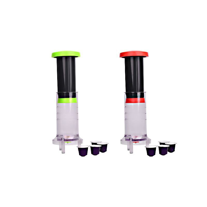 Multi-function Automatic Pressing Coffee Machine Capsule Coffee Maker Espresso Brewer Manual Hand French Press Cafetera