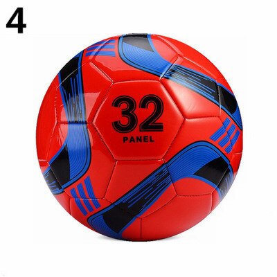 Märke a ++ standard fotboll boll pu fotboll bollar träningsbollar officiell storlek 3/ storlek 4/ storlek 5 fotboll: Röd 4