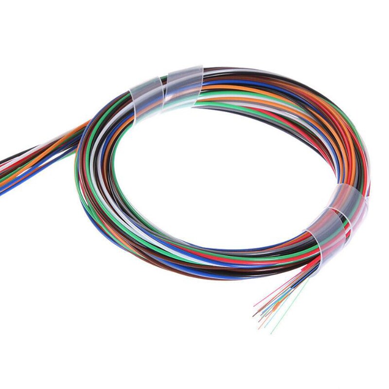 10pcs optional white or colorful 1x16 model mini Steel Tube plc splitter Without Connector