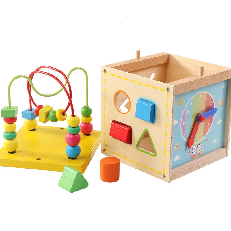 Colorful Wooden Children's Baby Educational Toys M... – Vicedeal