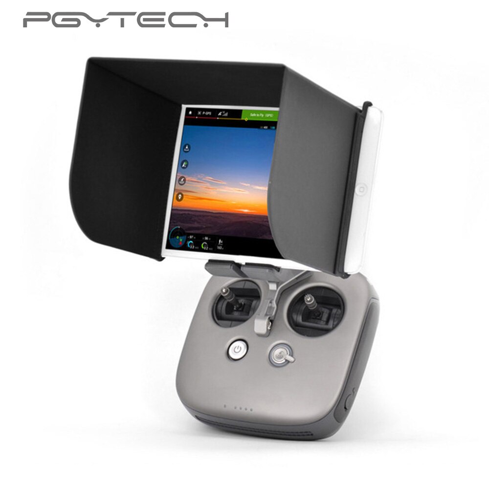 PGYTECH Voor DJI Mavic Pro DJI Osmo Phantom 4/3 Afstandsbediening zonnescherm Hood Controller Monitor Zonnekap Voor 9.7 inch PAD L200