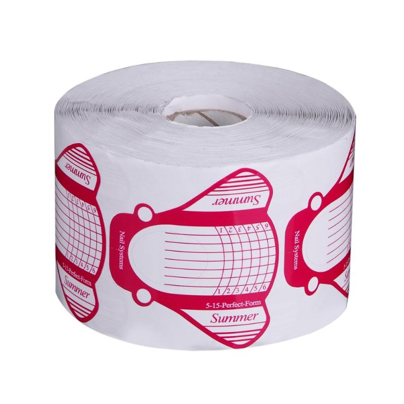 50pcs Nail Forms Supplies Tools Nail Extension Nail Form for Nails Art Acrylic UV Gel Extension Forms