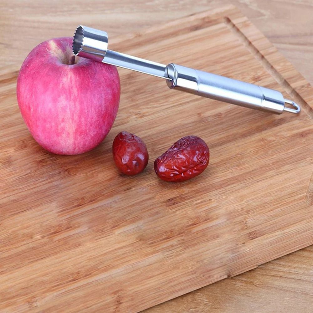 1 stk frugt pære chili kerne fjernere rustfrit stål frugt grøntsager køkken gadgets værktøj tilbehør