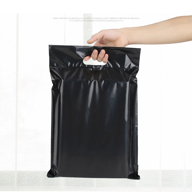 50Pcs Express Tote Bag Eco-Friendly Waterproof Clothing Packaging Bags Thicken Poly Plastic Envelope Mailing Pouch Courier bag