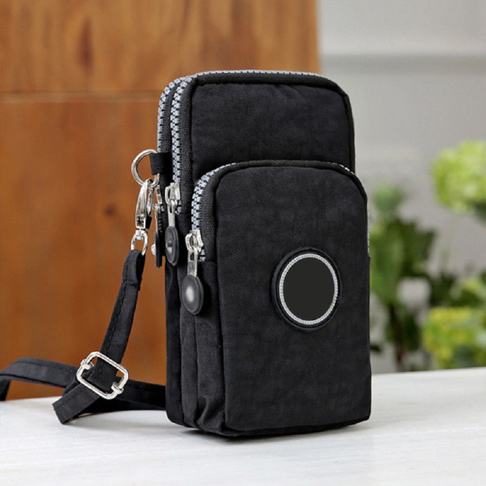 Moderne og klassisk cross-body mobiltelefon skuldertaske taske taske bælte håndtaske pung tegnebog nyeste: 2