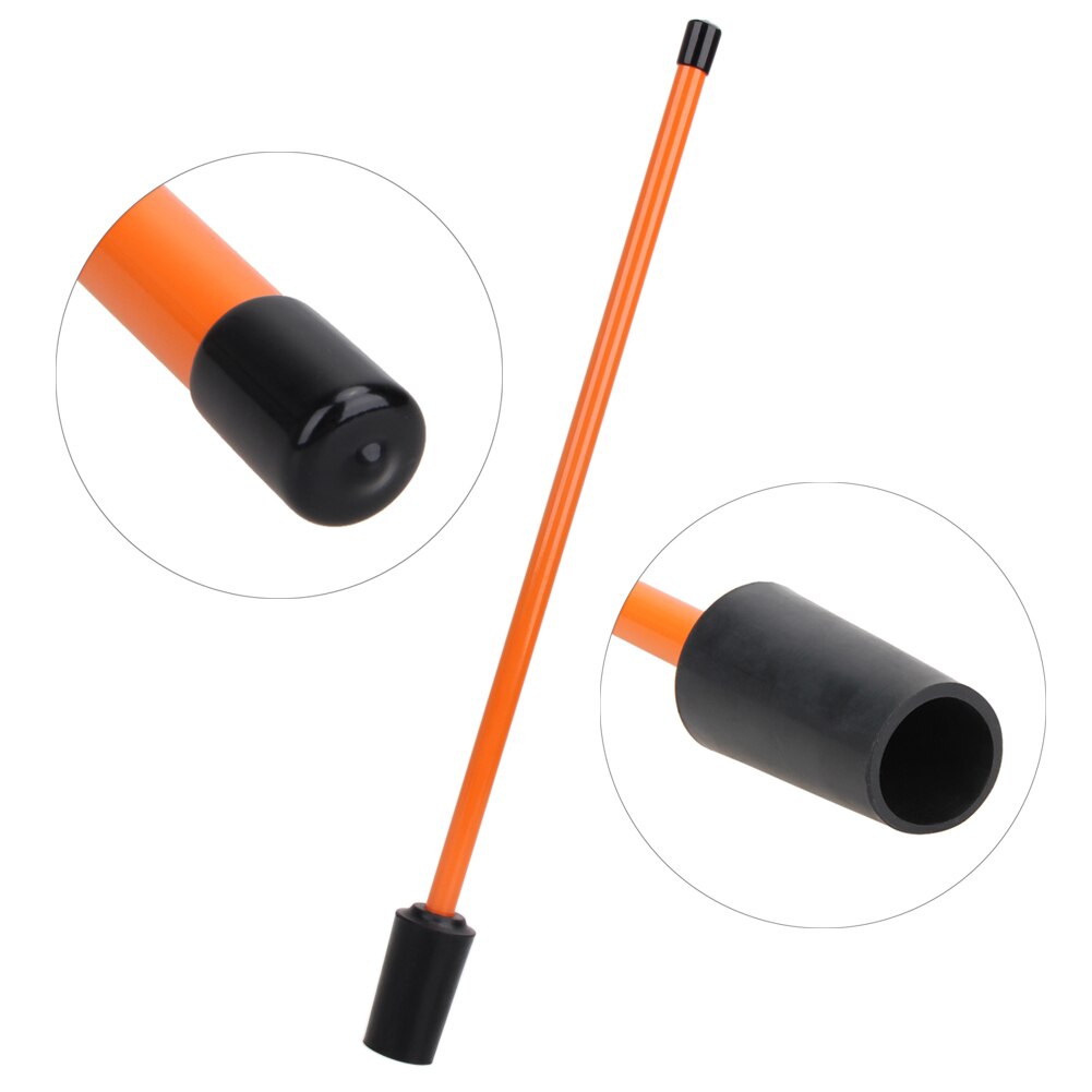 Metal 17.72 inch Golf Alignment Sticks Golf Aid Tool Metal Golf Swing Trainer Beginner Gesture Alignment Correction Training